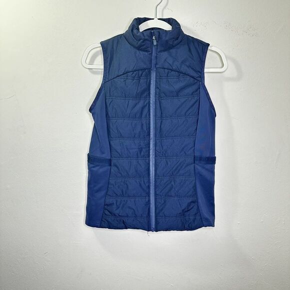 Avia Outdoor Work Zipper‎ Vest Women’s  Blue Size Small  Fall Full Zip Jacket - Picture 1 of 9